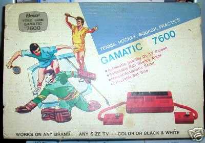 Bemor Video Game Gamatic 7600
